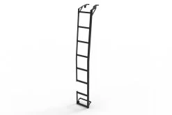 Door Ladder Nissan NV400 - Interstar II 2010-present 270° Rear Doors Stainless Steel Black