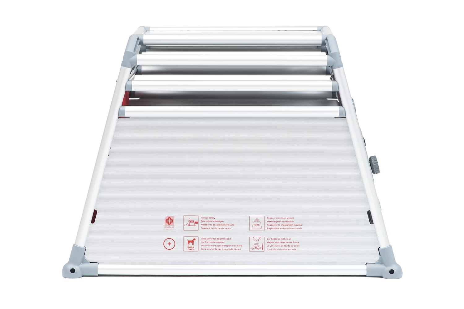 Dog Crate Audi Q7 (4M) 2015-present 4pets PRO 22 Double L - Afbeelding 3