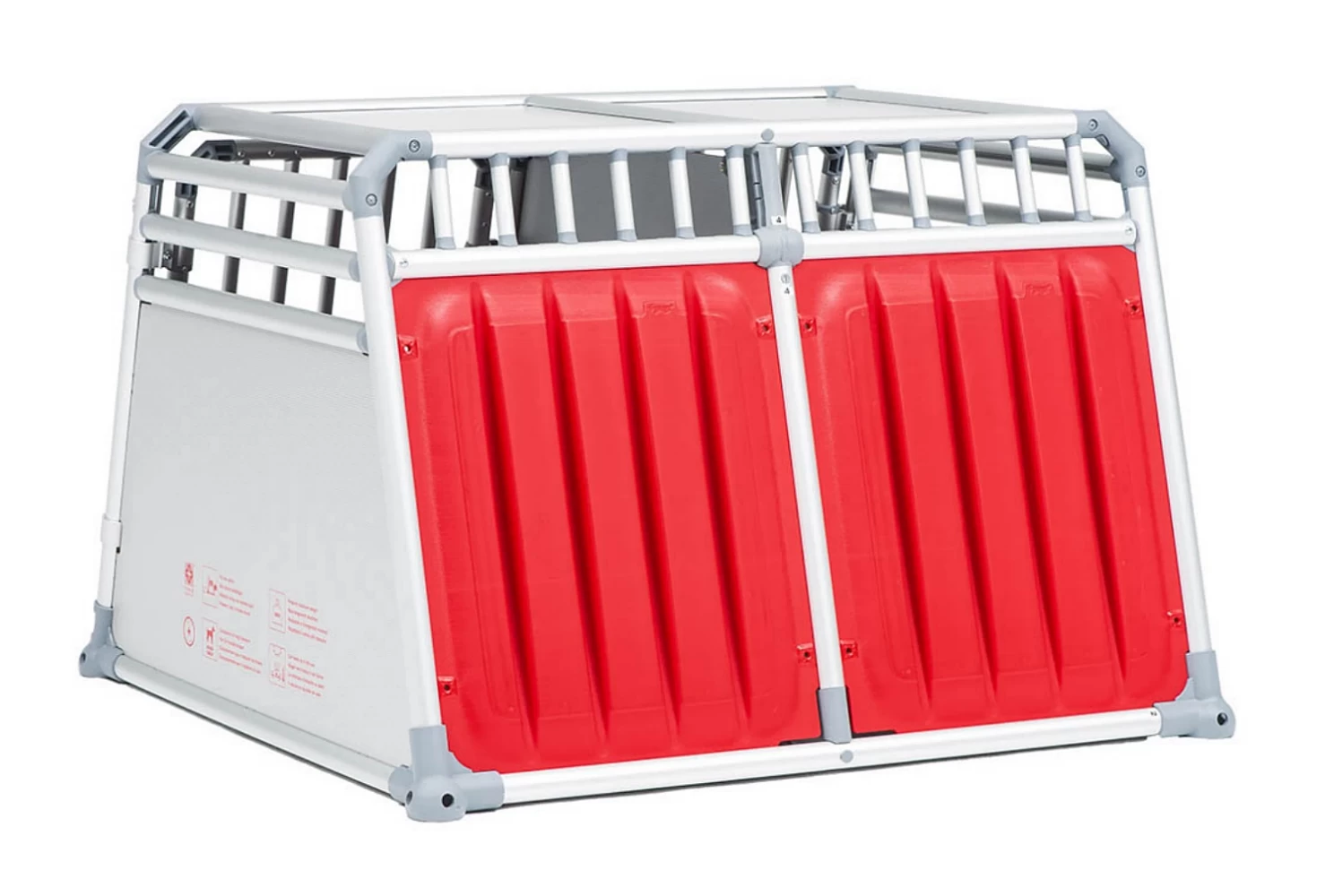 Dog Crate Audi Q7 (4M) 2015-present 4pets PRO 22 Double L - Afbeelding 4