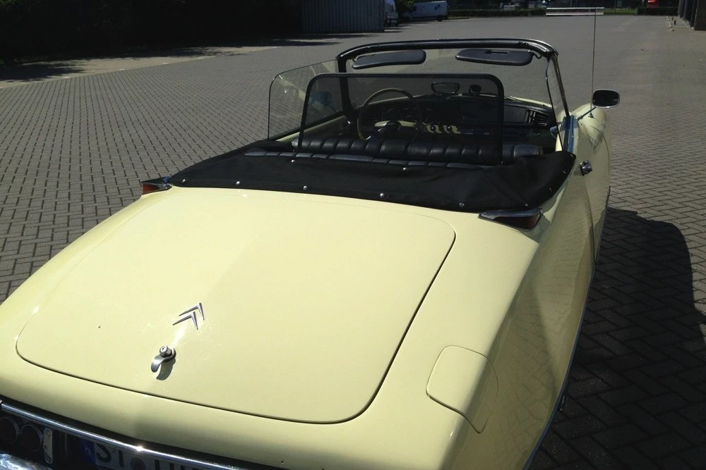 Wind Deflector Citroƫn DS Chapron Cabrio 1958-1973 Black - Afbeelding 2
