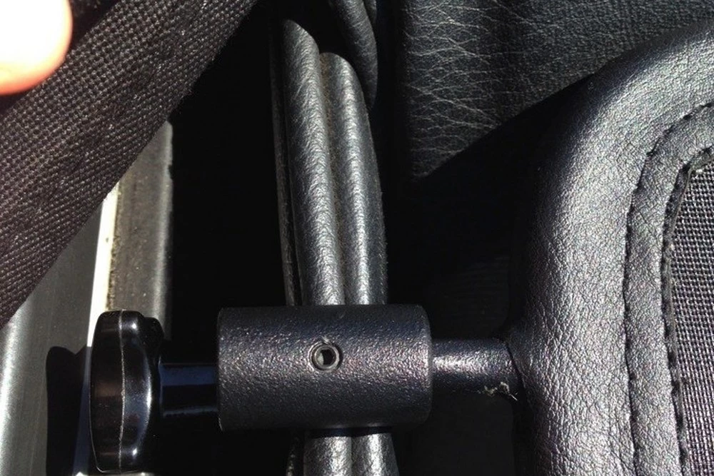 Wind Deflector Citroƫn DS Chapron Cabrio 1958-1973 Black - Afbeelding 4