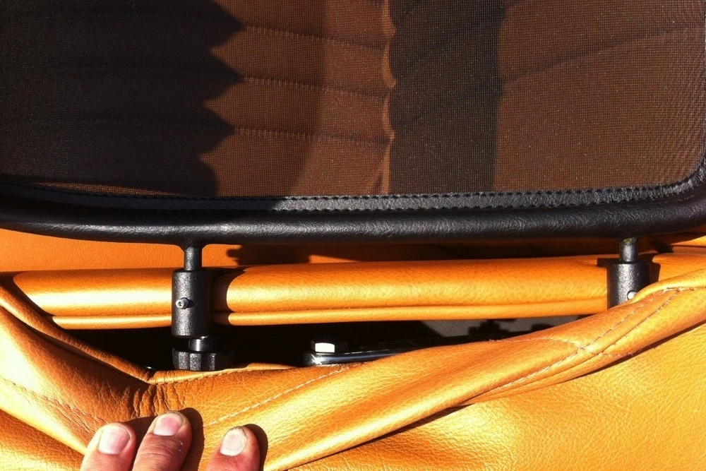 Wind Deflector Citroƫn DS Chapron Cabrio 1958-1973 Black - Afbeelding 7