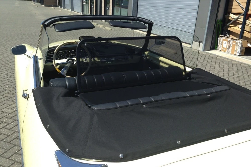 Wind Deflector Citroƫn DS Chapron Cabrio 1958-1973 Black - Afbeelding 12