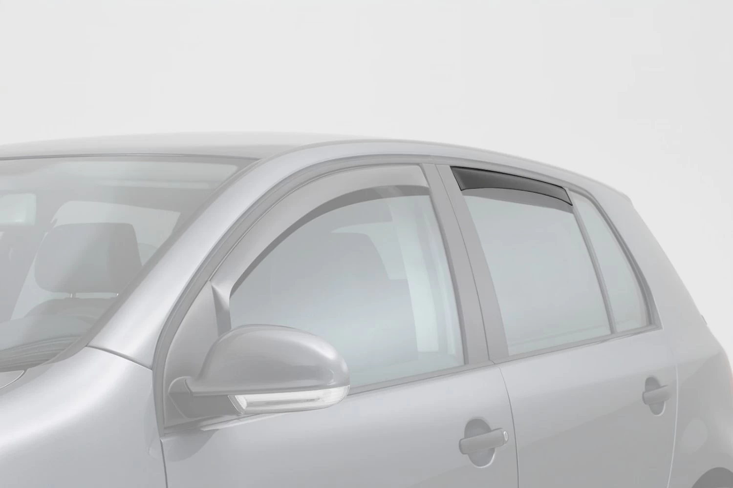 Side Window Deflectors BMW 2 Series Active Tourer (F45) 2014-2021 Rear Doors - Smoke Grey