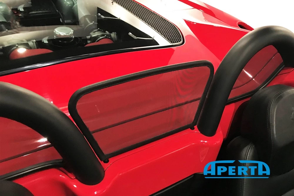 Wind Deflector Ferrari 360 Spider (Type F131) 1999-2004 Black - Afbeelding 2