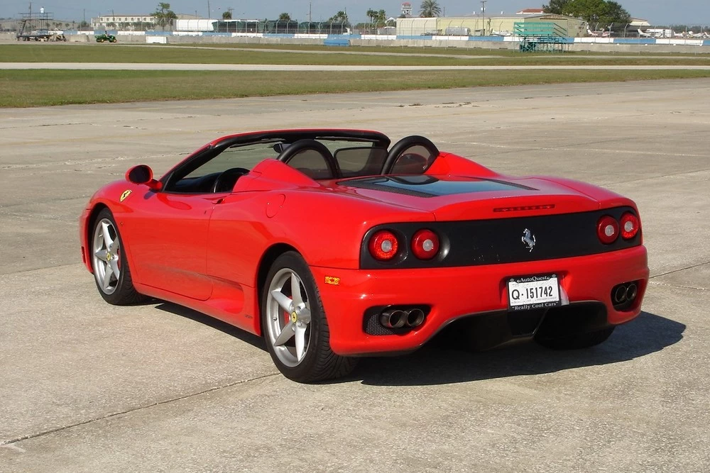 Wind Deflector Ferrari 360 Spider (Type F131) 1999-2004 Black - Afbeelding 5