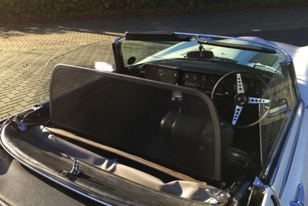 Wind Deflector Jaguar E-Type (Serie 3) 1971-1975 Black - Afbeelding 10