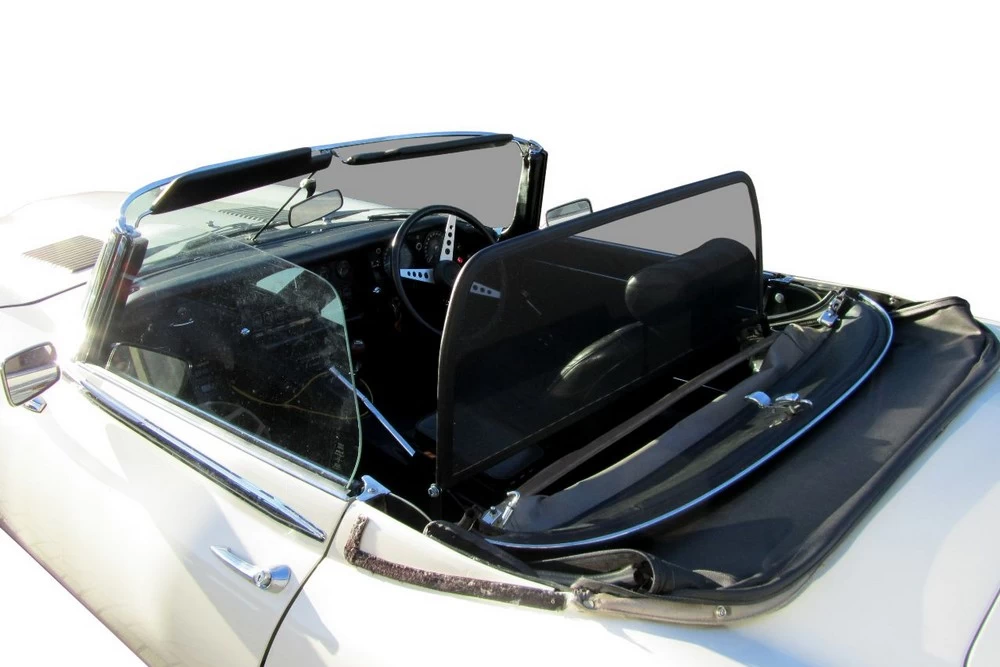Wind Deflector Jaguar E-Type (Serie 3) 1971-1975 Black - Afbeelding 9