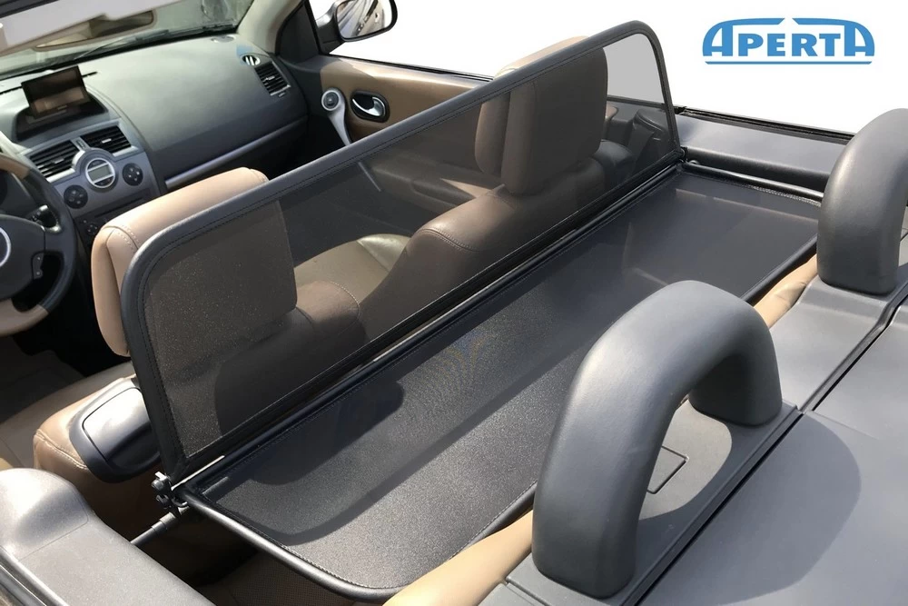 Wind Deflector Renault Mégane III CC 2008-2016 Black - Afbeelding 3