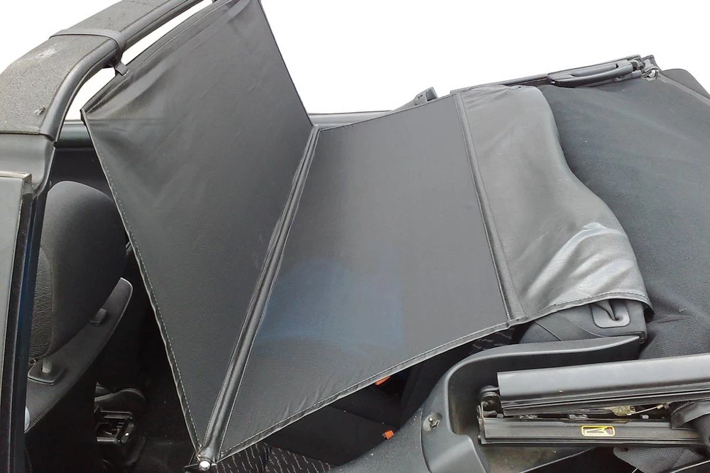 Wind Deflector Volkswagen Golf I Cabriolet (Typ 155) 1979-1993 Black - Afbeelding 2