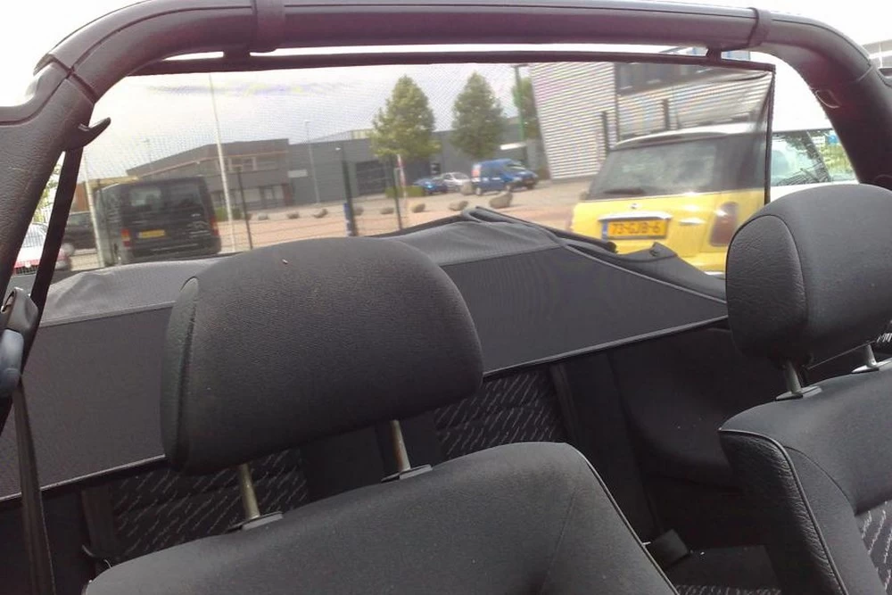 Wind Deflector Volkswagen Golf I Cabriolet (Typ 155) 1979-1993 Black - Afbeelding 3