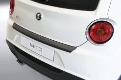 Rear Bumper Protector Alfa Romeo Mito 2008-2018 3-door Hatchback ABS - Matt Black