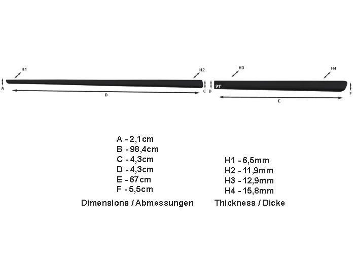 Door Protectors Alfa Romeo 156 1997-2006 4-door Saloon Set