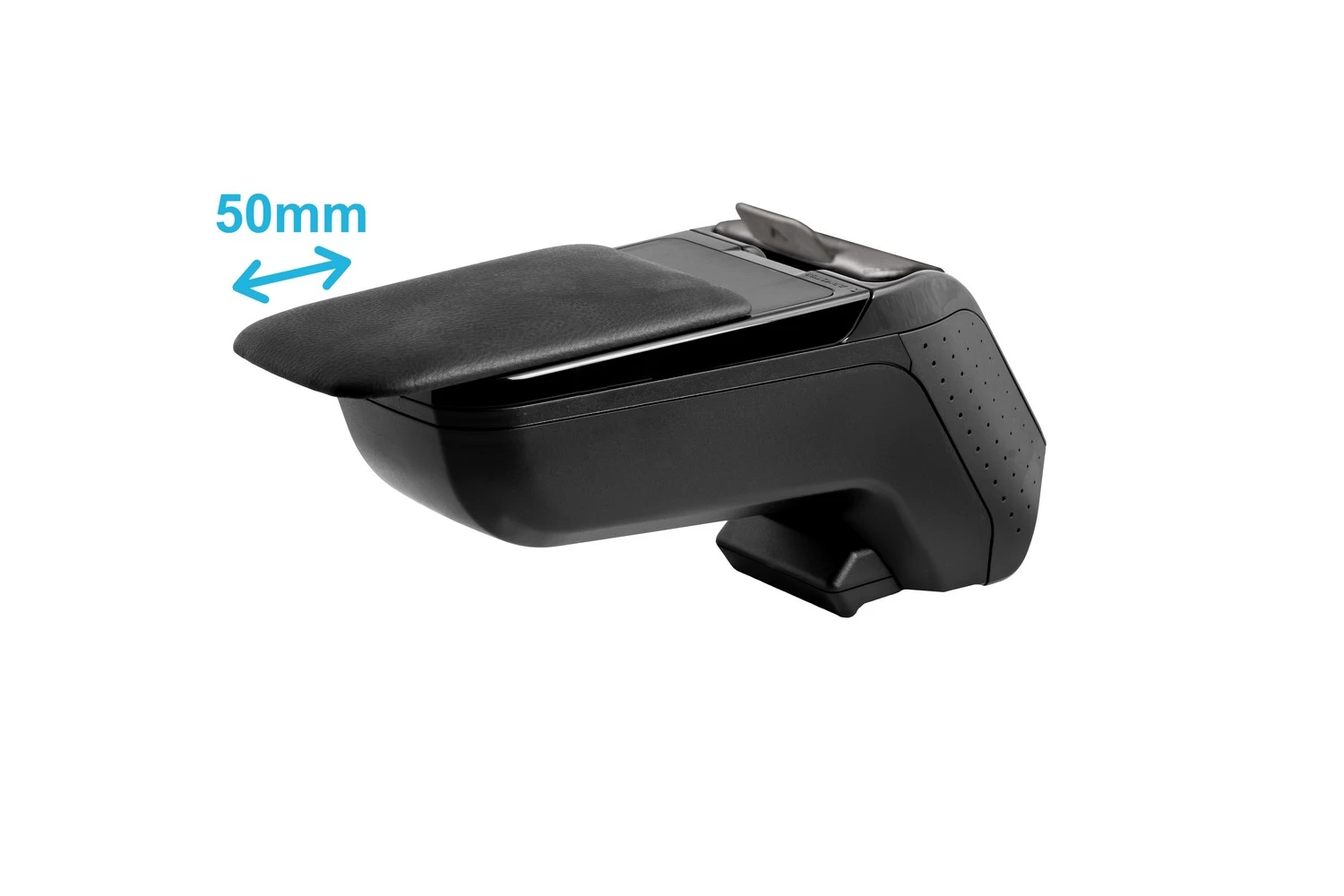 Armrest Citroƫn C-Elysee 2013-present 4-door Saloon Armster 2 Vegan Leather With Black Frame - Afbeelding 5