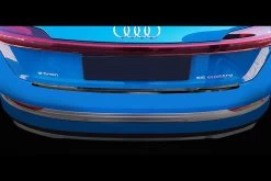 Rear Bumper Protector Audi E-tron Sportback (GE) 2019-2022 Stainless Steel Anthracite