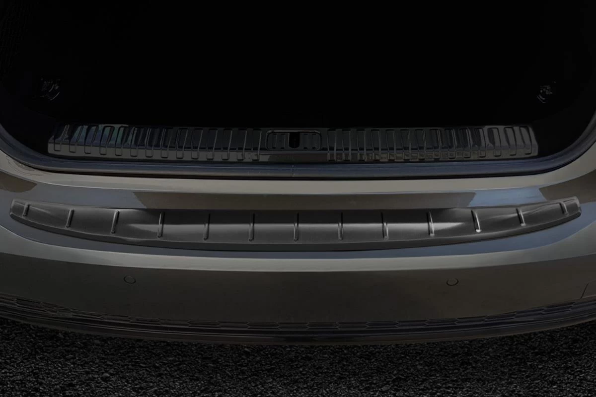 Rear Bumper Protector Audi A7 Sportback (4K) 2017-present Stainless Steel Anthracite - Afbeelding 2