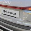 Rear Bumper Protector Audi Q4 Sportback E-tron (FZ) 2021-present ABS - Matt Black