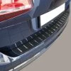 Rear Bumper Protector Audi A4 Avant (B8) 2008-2012 Wagon Stainless Steel - Carbon Foil