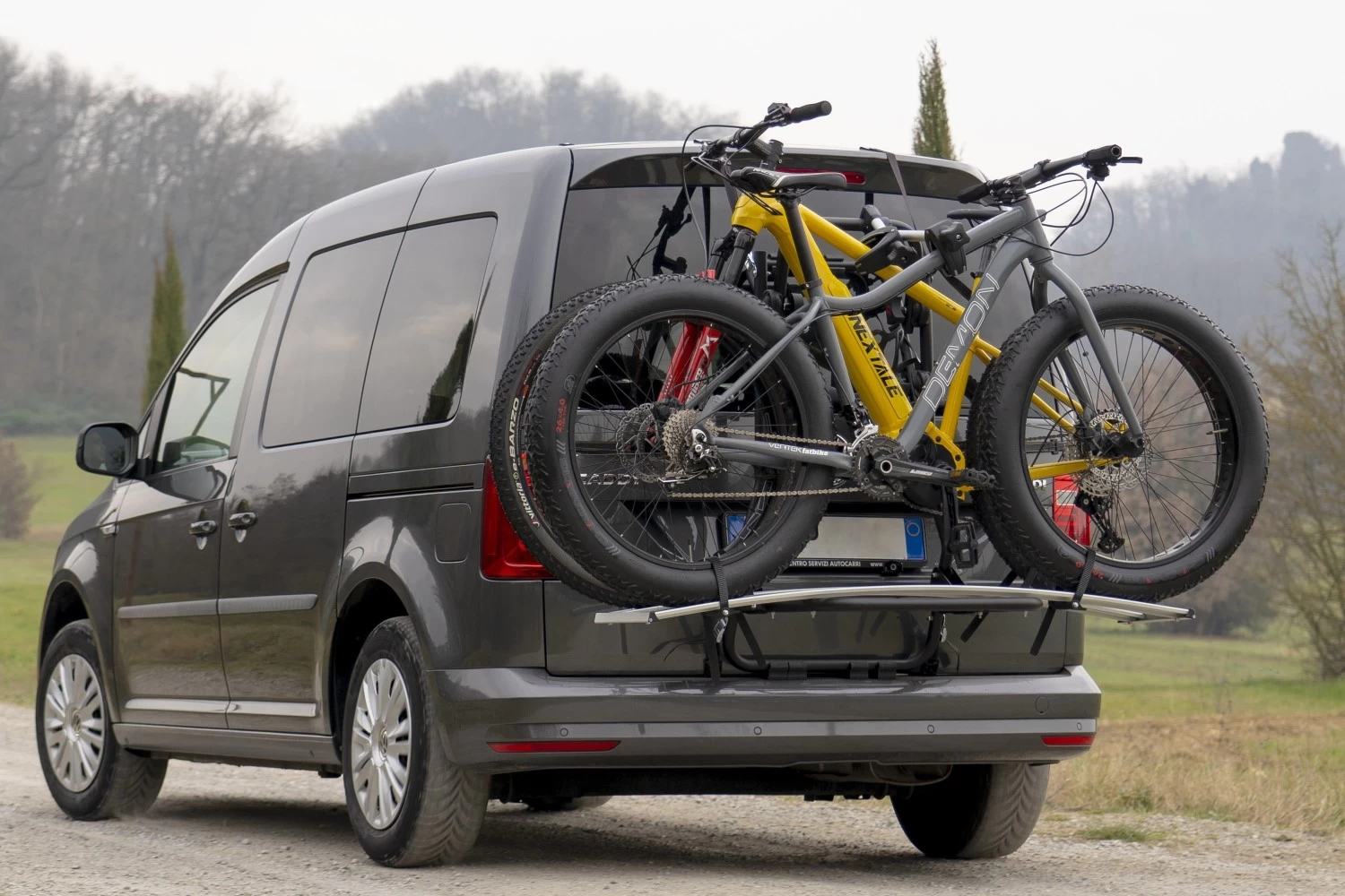 Bike Carrier For Tailgate Citroën C5 Cross Tourer (RD-TD) 2010-2017 Wagon Menabo Cobra - Afbeelding 2