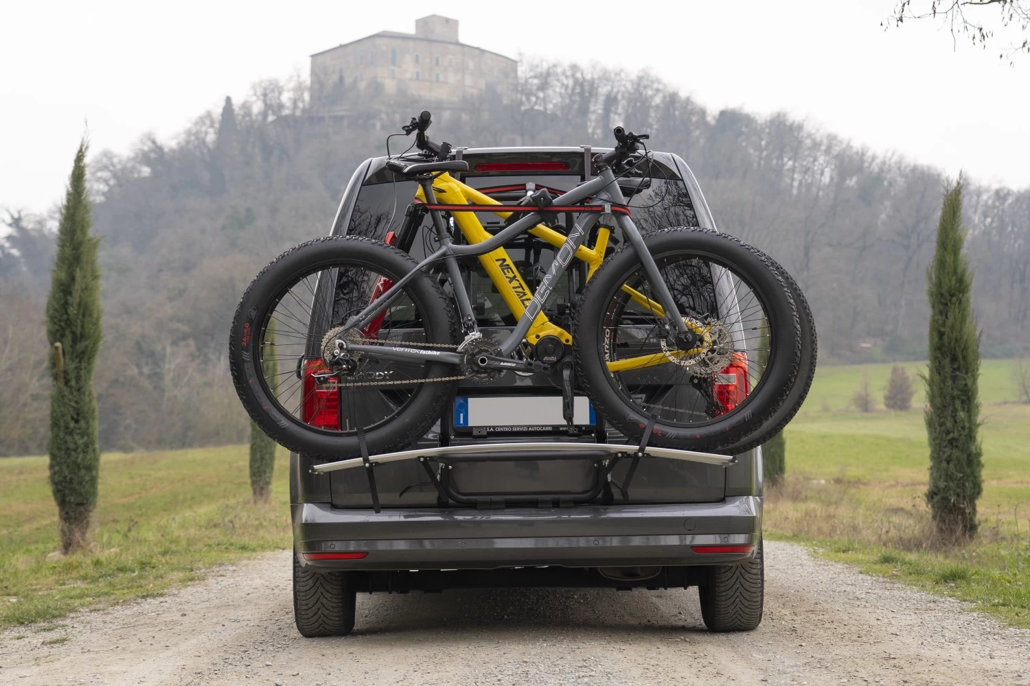 Bike Carrier For Tailgate Citroën C5 Cross Tourer (RD-TD) 2010-2017 Wagon Menabo Cobra - Afbeelding 3