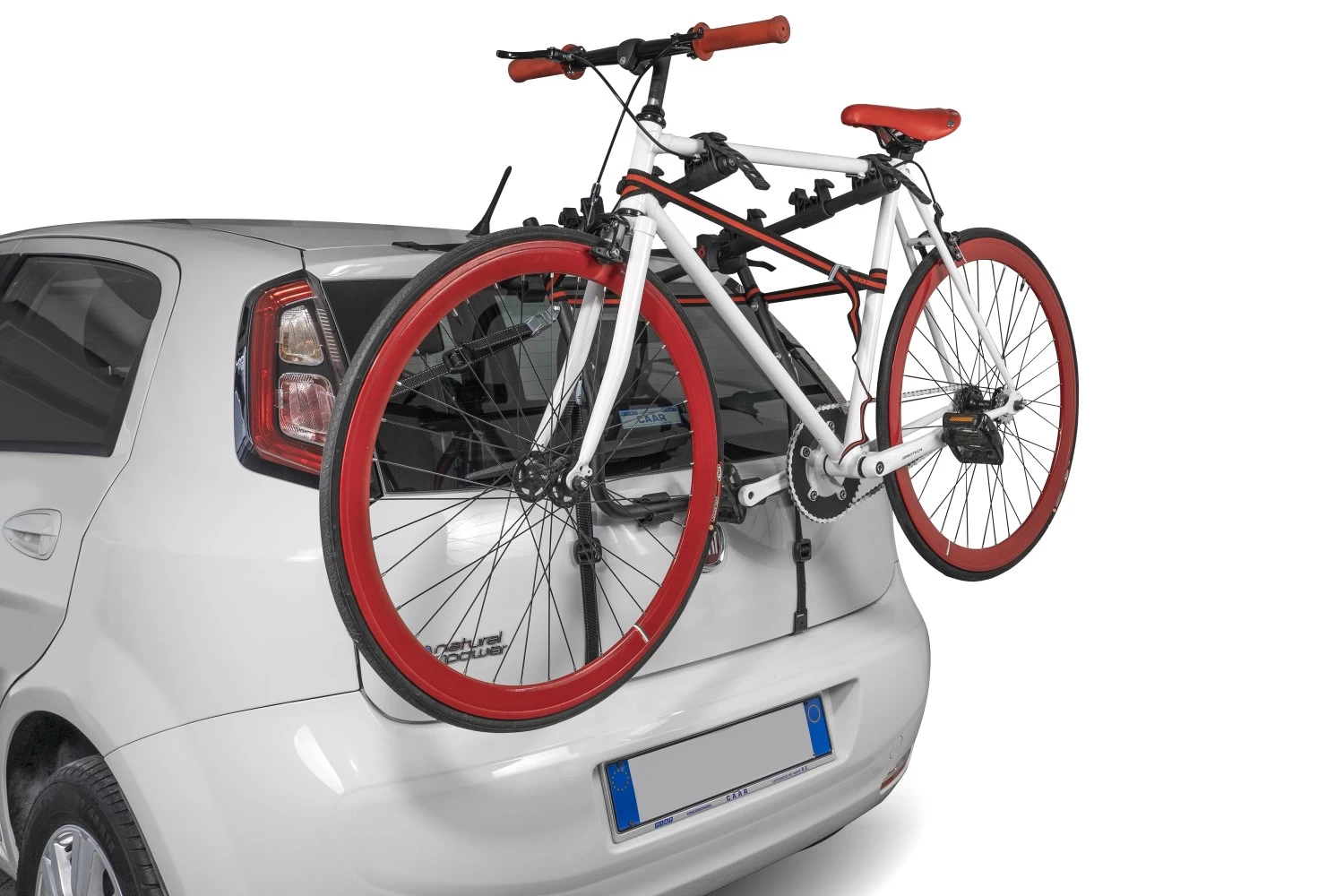 Bike Carrier For Tailgate Alfa Romeo 145 1994-2000 3-door Hatchback Menabo Mistral - Afbeelding 3