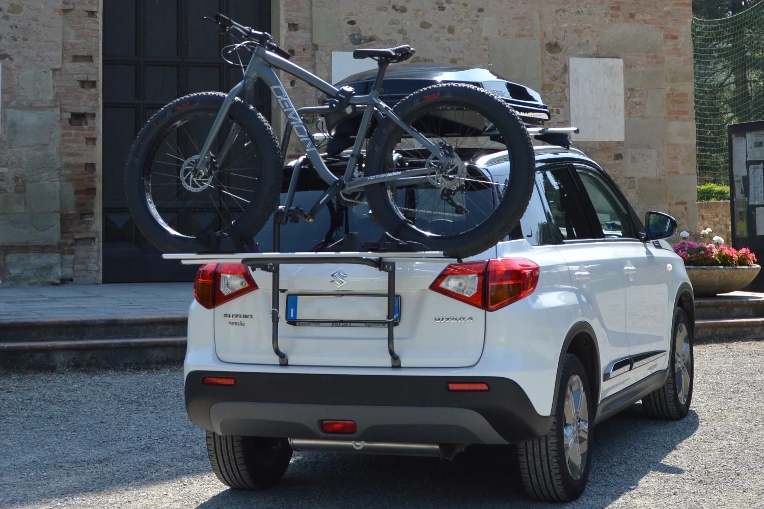 Bike Carrier For Tailgate Audi A5 CoupƩ (8T3) 2014-2016 Menabo Polaris 2 - Afbeelding 3