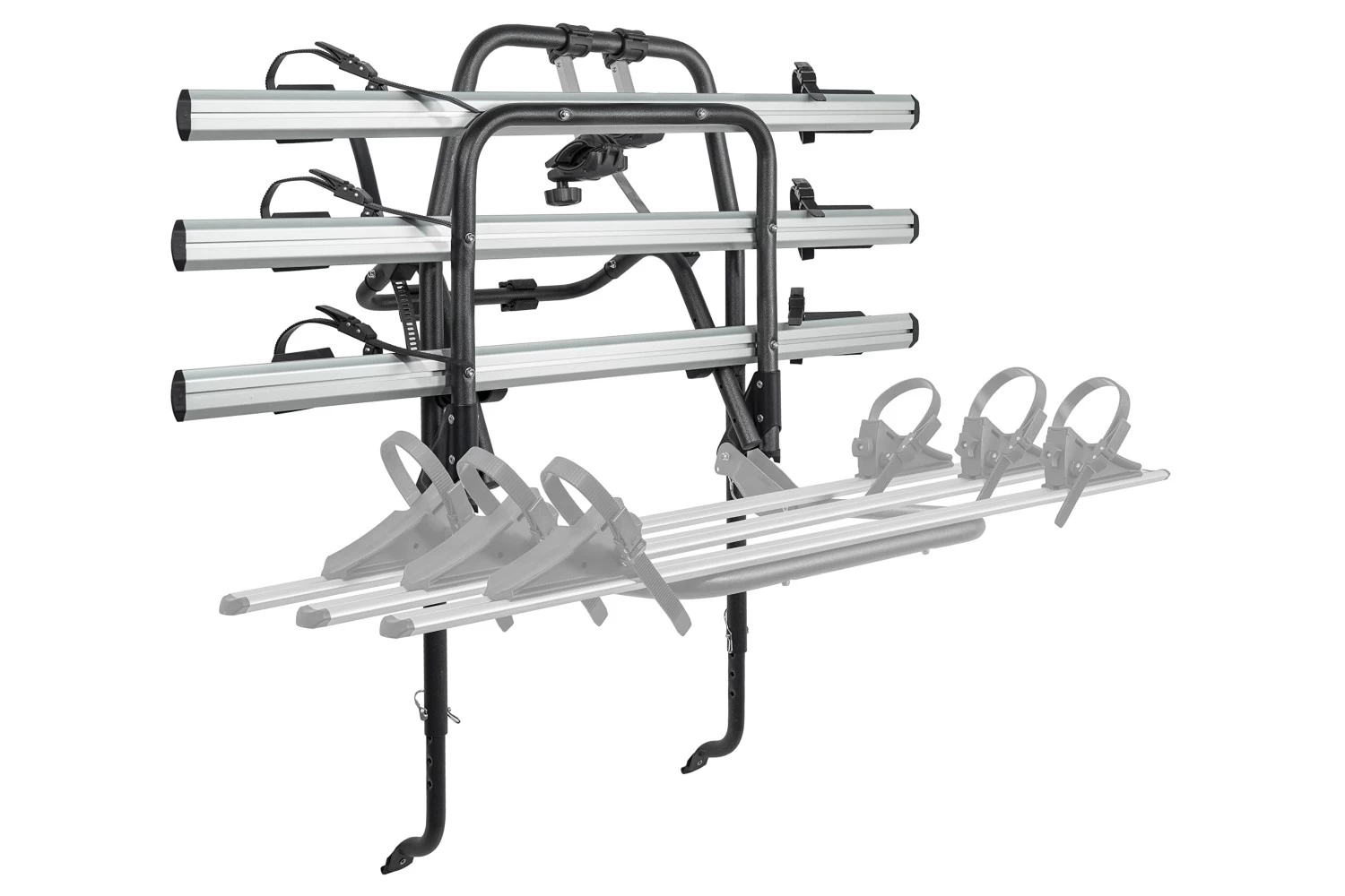 Bike Carrier For Tailgate Audi A5 CoupƩ (8T3) 2014-2016 Menabo Polaris 3 - Afbeelding 2