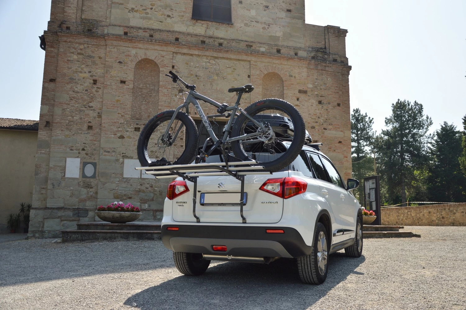 Bike Carrier For Tailgate Audi A5 CoupƩ (8T3) 2014-2016 Menabo Polaris 3 - Afbeelding 3