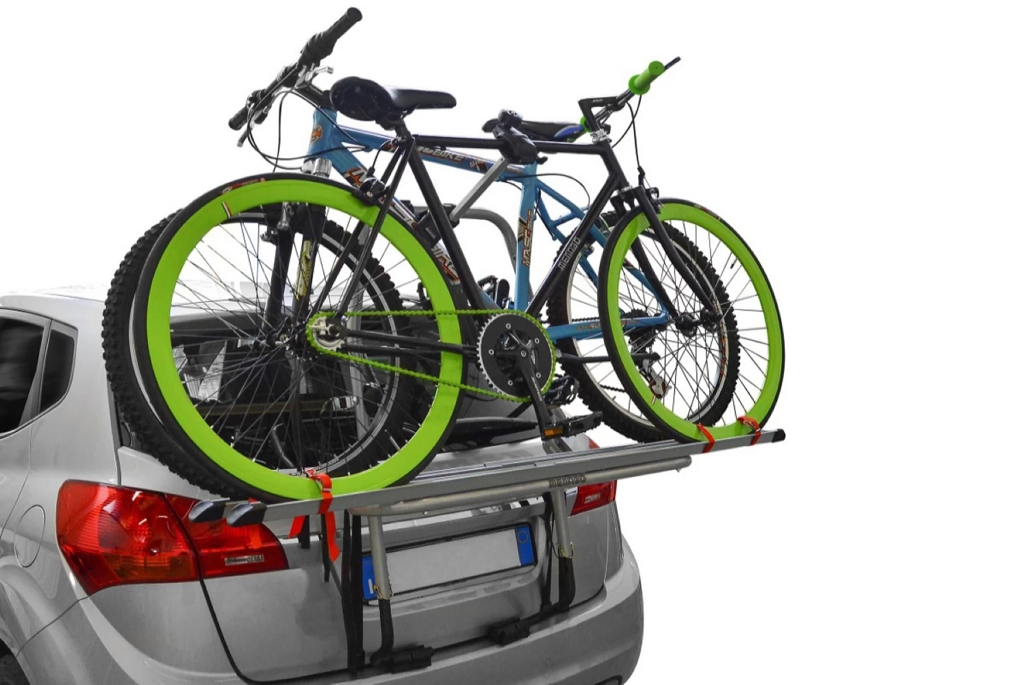 Bike Carrier For Tailgate Chrysler 300C Touring 2004-2011 Wagon Menabo Stand Up 2 - Afbeelding 6