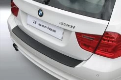 Rear Bumper Protector BMW 3 Series Touring (E91) 2008-2012 Wagon ABS - Matt Black