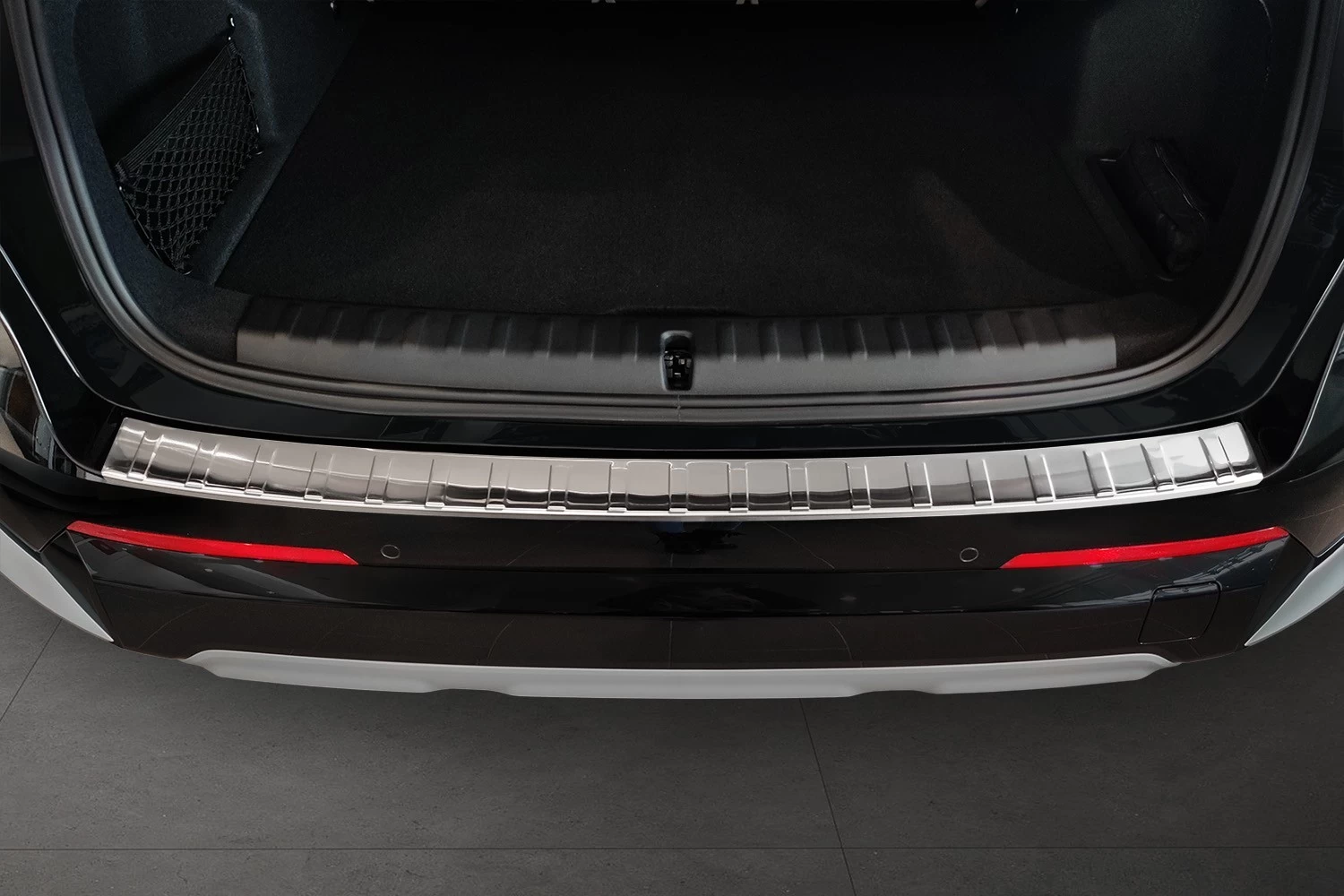 Rear Bumper Protector BMW X1 (U11) 2022-present Stainless Steel - Afbeelding 2