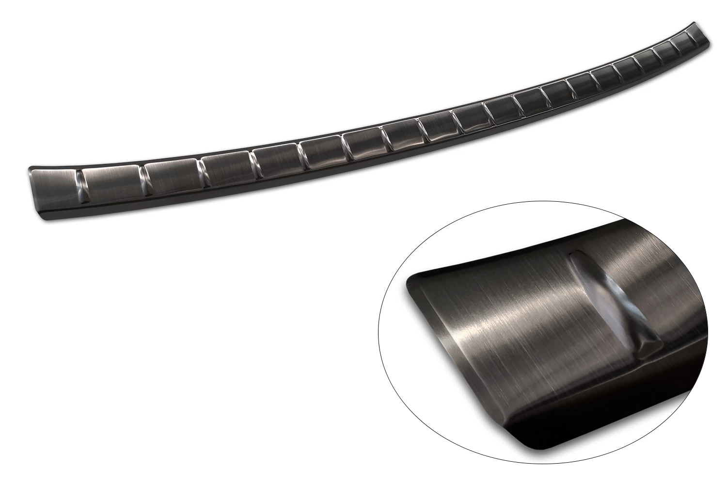 Rear Bumper Protector BMW X1 (U11) 2022-present Stainless Steel Anthracite - Afbeelding 5