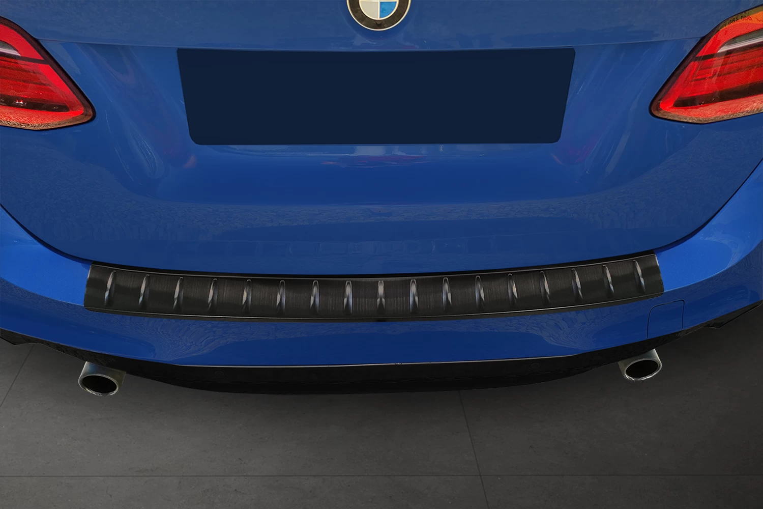 Rear Bumper Protector BMW 2 Series Active Tourer (F45) 2014-2021 Stainless Steel Anthracite - Afbeelding 3