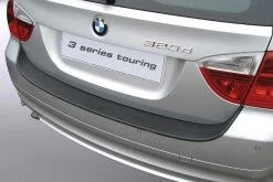 Rear Bumper Protector BMW 3 Series Touring (E91) 2005-2008 Wagon ABS - Matt Black