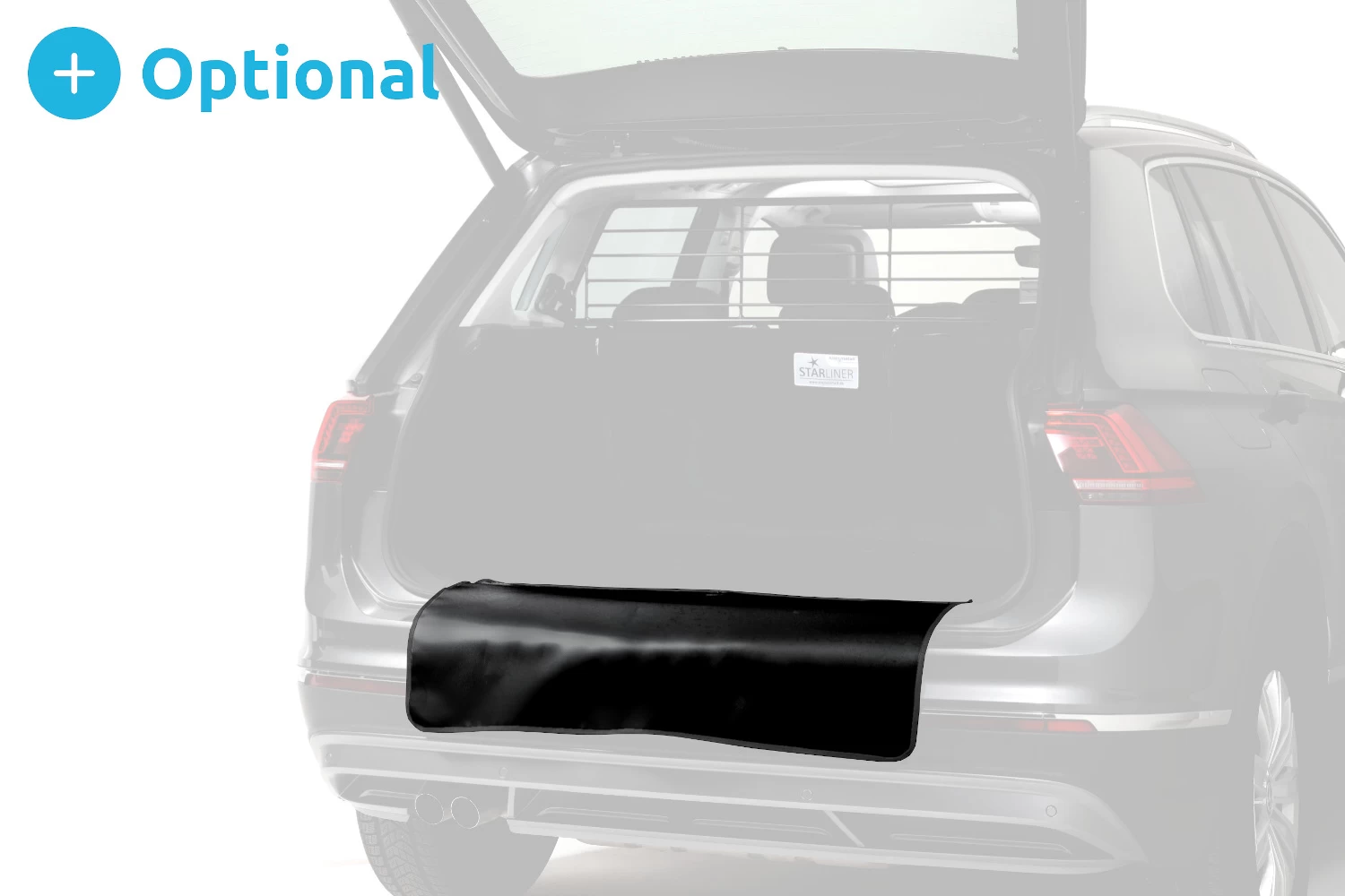 Boot Cover Mazda6 (GJ) 2012-present Wagon Kleinmetall Starliner - Black - Afbeelding 2