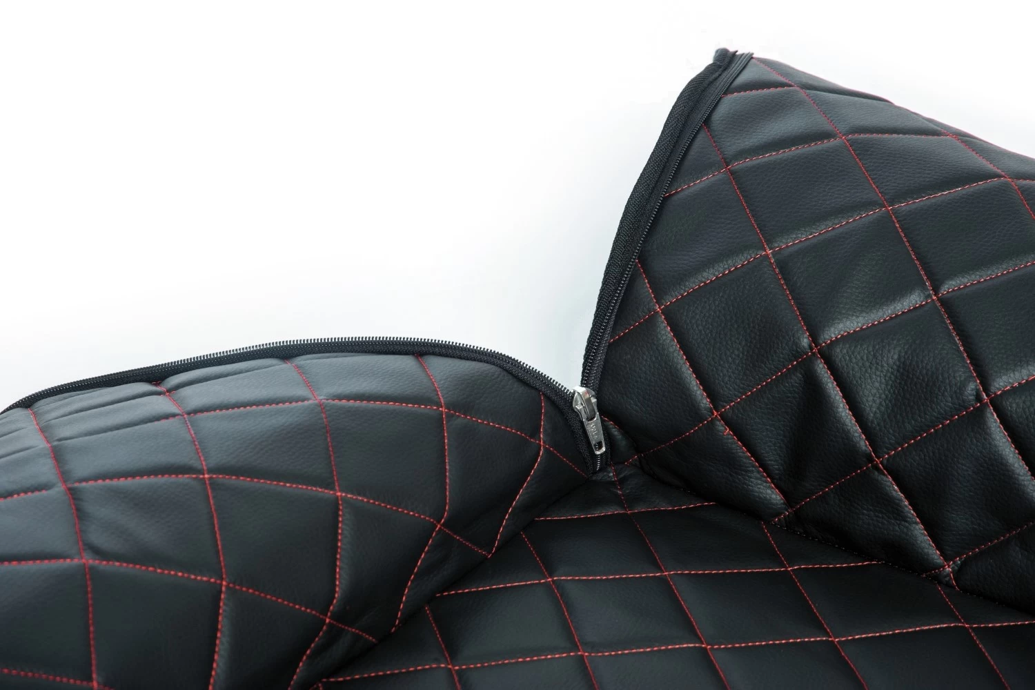 Boot Cover BMW X5 (F15) 2013-2018 Kleinmetall Starliner Deluxe - Red Stitching - Afbeelding 5