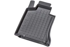 Car Mat BMW X3 (F25) 2010-2017 Carbox Floor PE Rubber - Black - Front-left