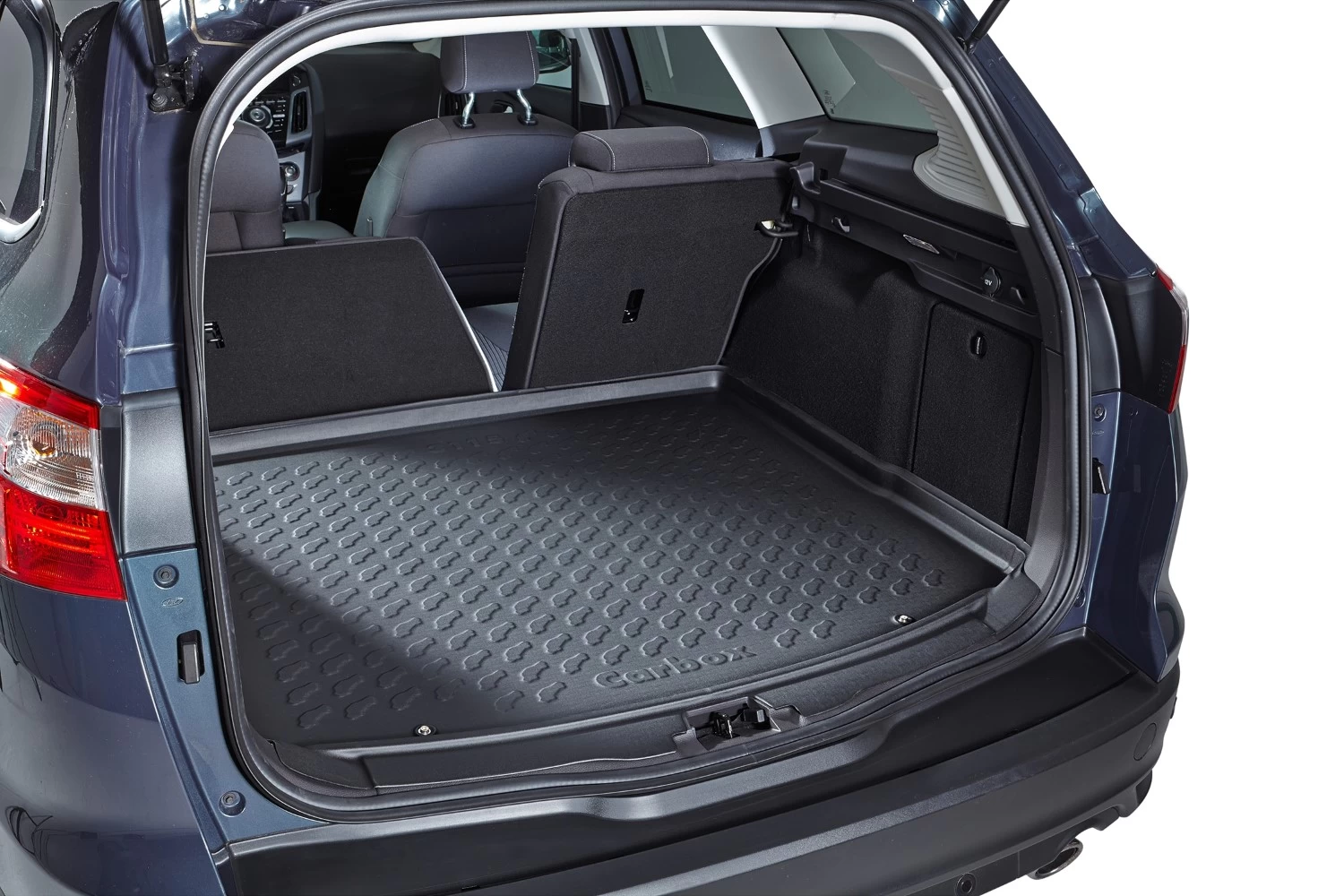 Boot Mat Audi A3 Sportback (8Y) 2020-present 5-door Hatchback Carbox Form PE Rubber - Black - Afbeelding 2