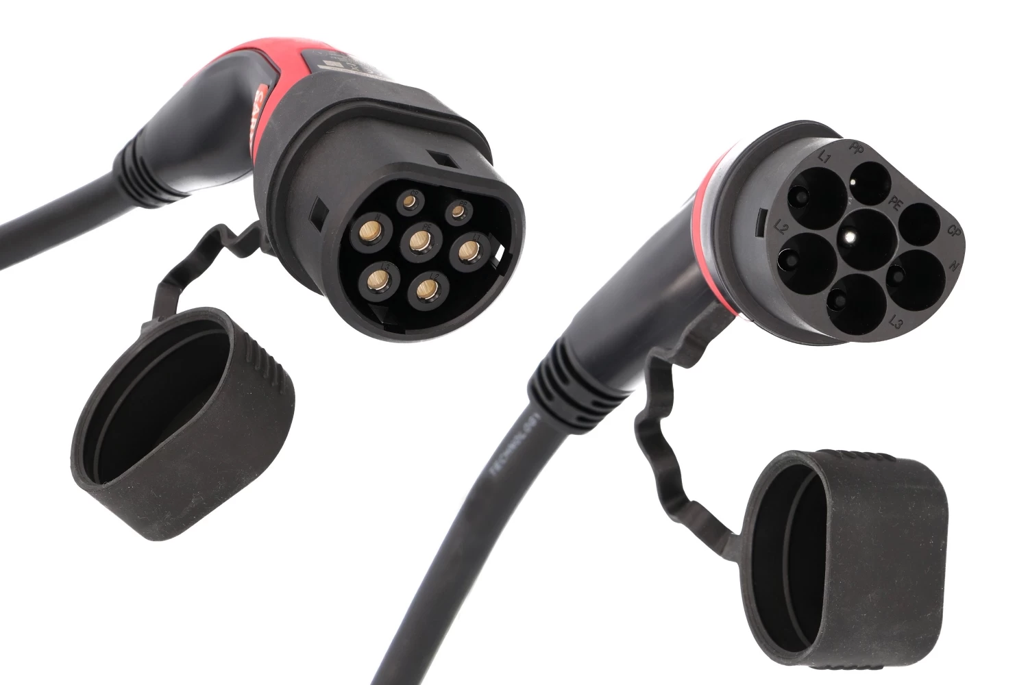 Charging Cable EV Spiral Type 2 1-phase 16A (3,7 KW) 6 Meters - Afbeelding 3