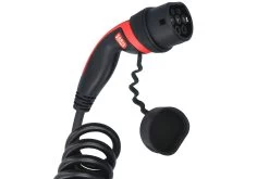Charging Cable EV Spiral Type 2 1-phase 32A (7,4 KW) 6 Meters