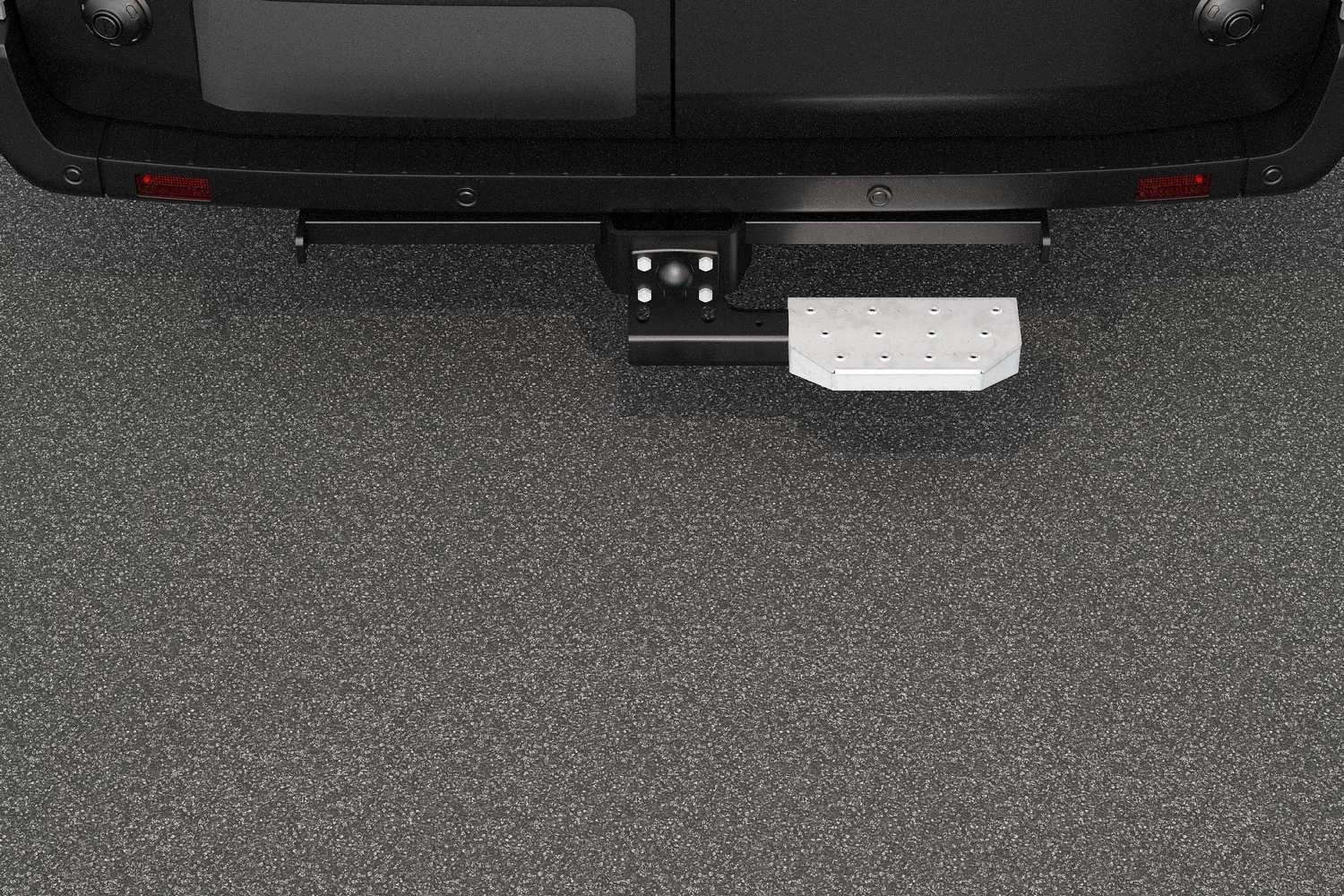 Rear Step Mercedes-Benz Sprinter (W906) 2006-2018 Q-Step One-Step - Afbeelding 2