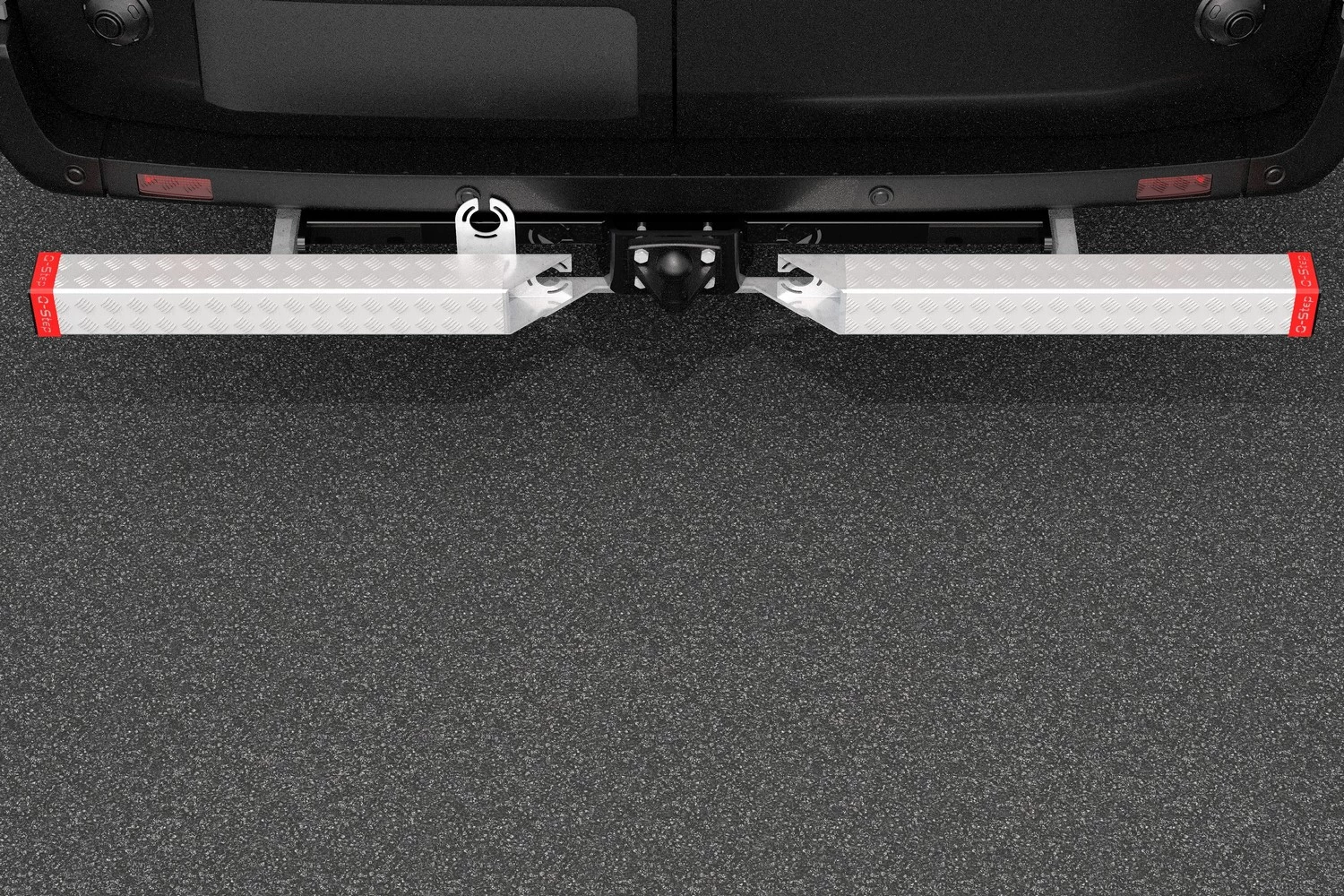 Rear Step Opel Movano B 2010-2021 Q-Step Steel-Step Double - Afbeelding 2