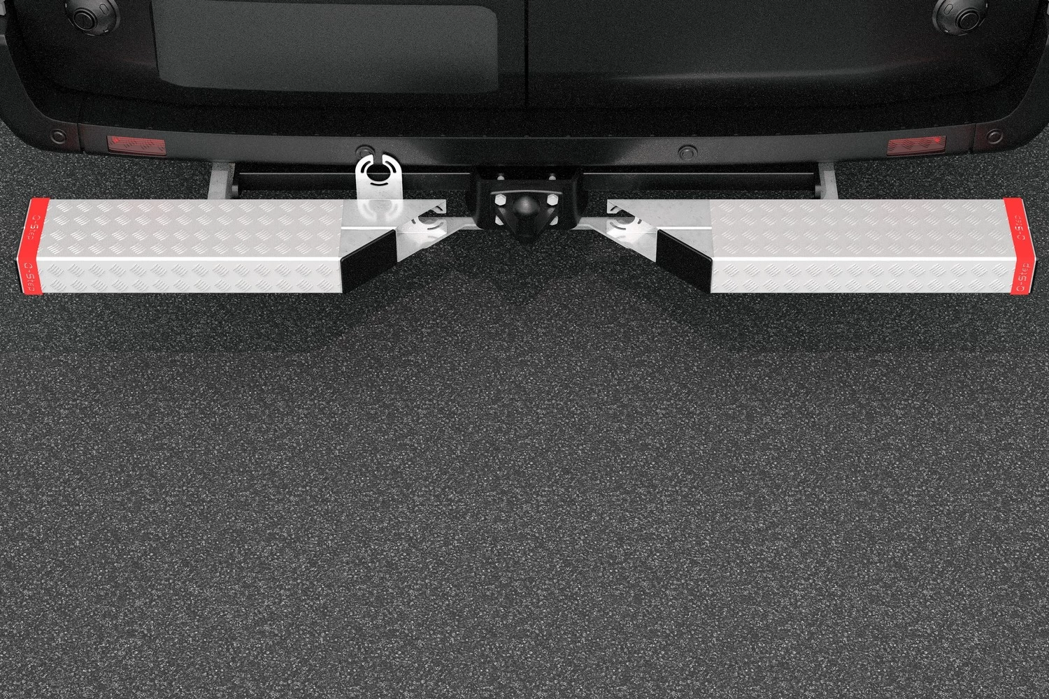 Rear Step MAN TGE 2017-present Q-Step Steel-Step Double XL - Afbeelding 2