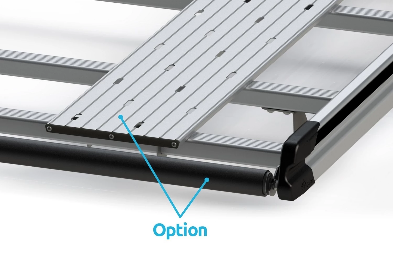 Roof Rack Maxus E-Deliver 9 2021-present Q-Top C13 Silver - Afbeelding 5