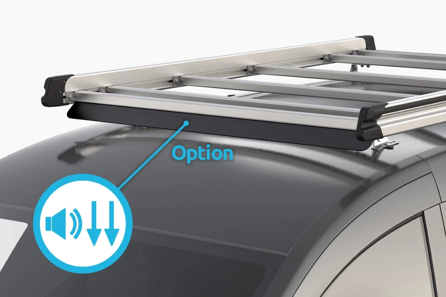 Roof Rack Ford Transit Connect II 2013-2022 Q-Top C13 Silver - Afbeelding 7