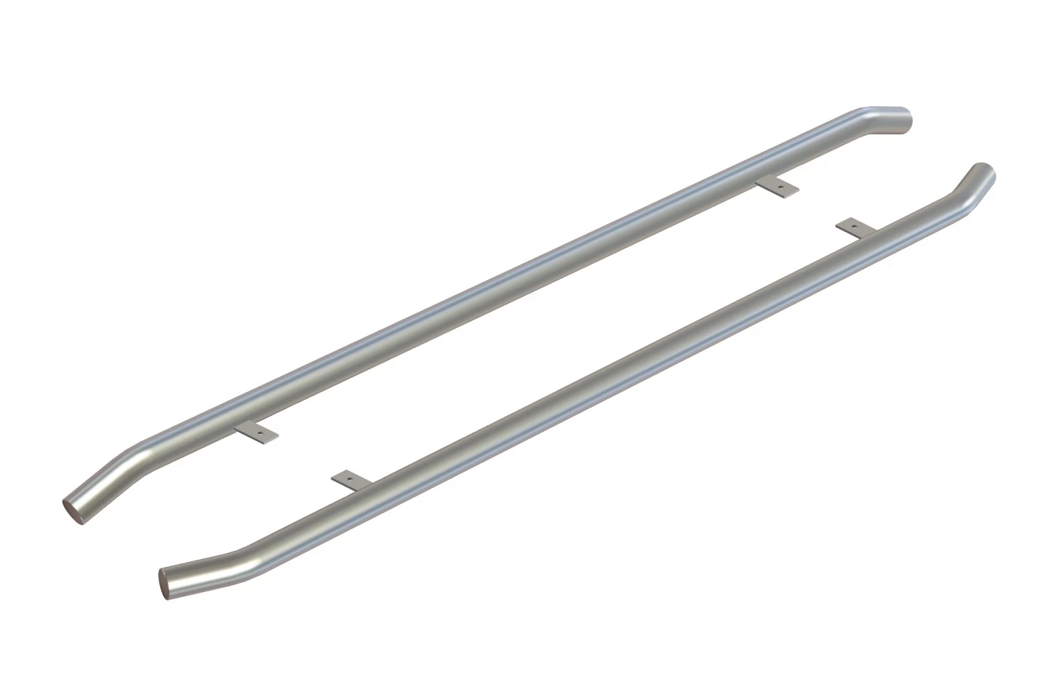 Side Bars Volkswagen Transporter T6 - T6.1 2015-present Stainless Steel Brushed 64 Mm
