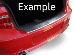 Rear Bumper Protector BMW 5 Series GT (F07) 2009-2017 5-door Hatchback Stainless Steel