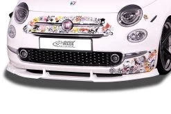Front Spoiler Vario-X Fiat 500 2016-present 3-door Hatchback PU