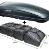 Roof Box Hapro Traxer 5.6 Anthracite With Car-Bags.com Bag Set