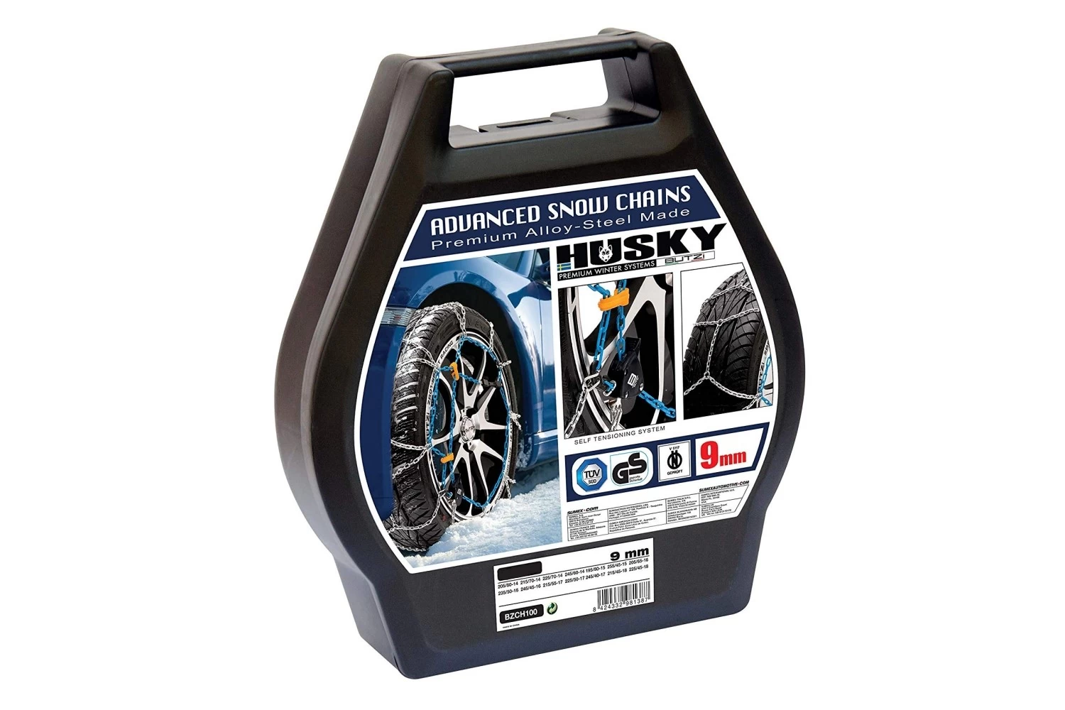 Snow Chains 185/65 R14 - Husky Butzi 60 Set 2 Pieces - Afbeelding 5